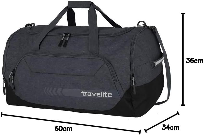 Travelite Reisetasche Groß, KICK OFF, Leichte Reisetasche Für Urlaub Und Sport, Schwimmbad, Klinikaufenthalt, 60 Cm, 73 Liter