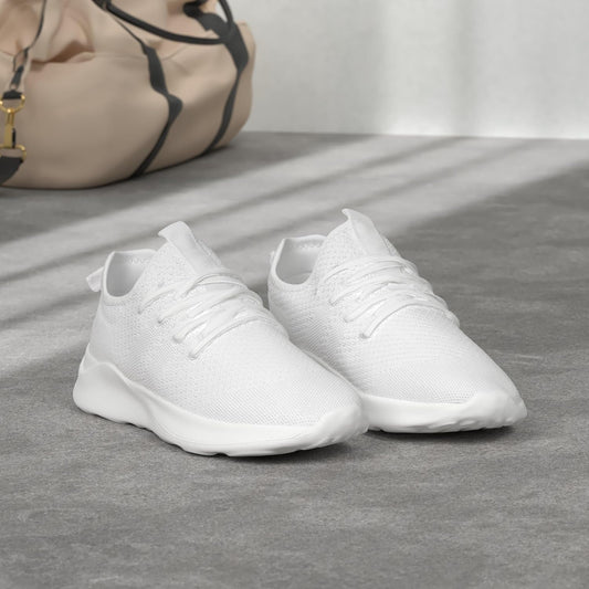 LANGFEUU Damen Turnschuhe Sneaker Schuhe Damen Sportschuhe Laufschuhe Tennisschuhe Outdoor Running Damen Walkingschuhe Straßenlaufschuhe Rutschfest Atmungsaktiv Leichtgewichts