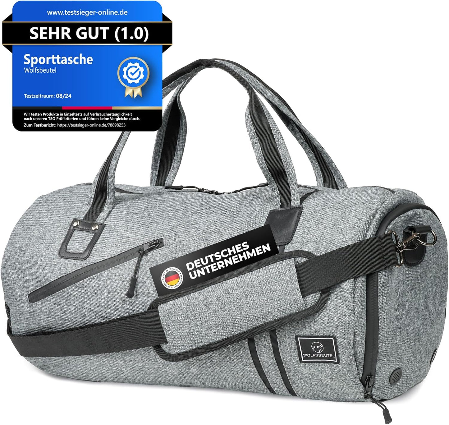 ๐ช๐ข๐๐๐ฆ๐๐๐จ๐ง๐๐ยฎ 30L Sporttasche & Reisetasche Fรผr Damen & Herren Mit Schuhfach & Nassfach | Wasserdicht/Wasserabweisend | Schultergurt Weekender Badetasche Schwimmtasche Gym Bag Duffle Bag