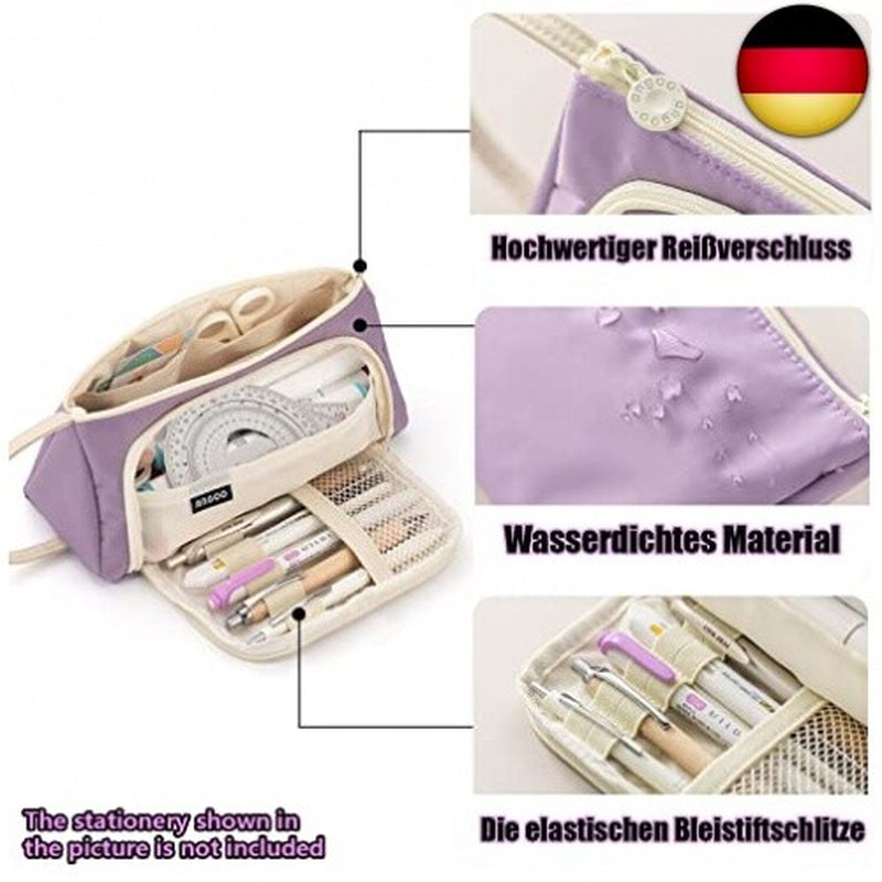 ONCCI Federmäppchen Mädchen Mäppchen Federtaschen Große Kapazität Teenager Etui