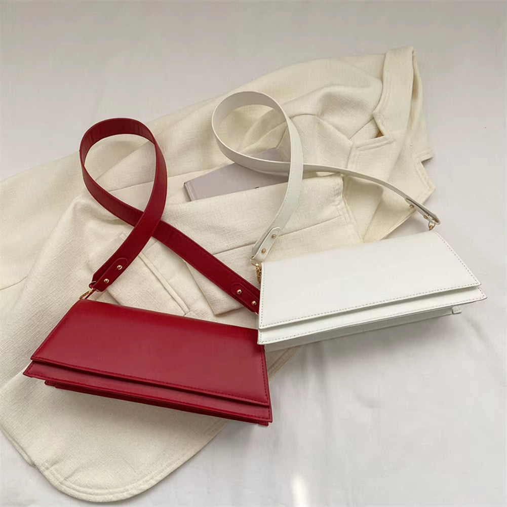 Women Small Shoulder Bags Leather Fashion Mini Purse Vintage under the Arm Purse Lightweight Totes Purse Clutch