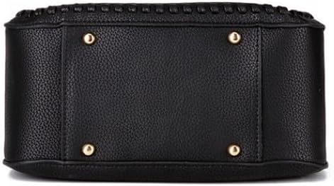 Little Angel Elegante Damen Handtasche Mit Schulterriemen – Modische Henkeltasche Mit Struktur Und Ziernaht – Frauen Tasche Damen Leder Handtasche Mode Umhängetasche