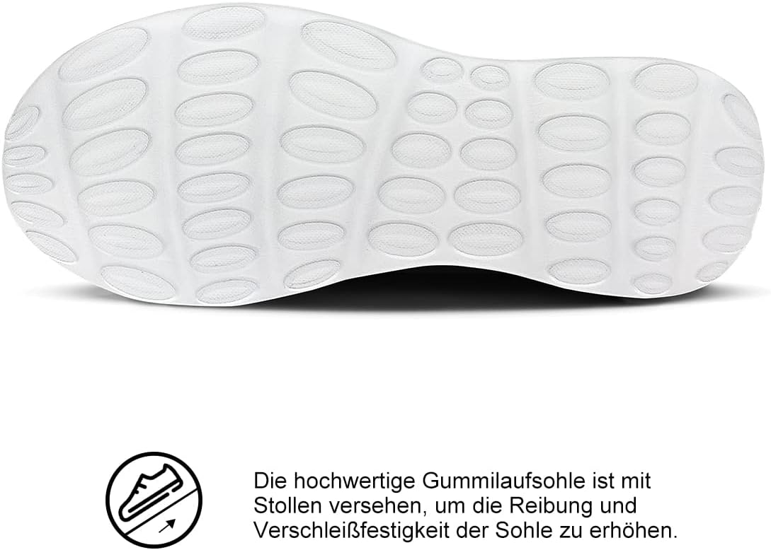 LANGFEUU Damen Turnschuhe Sneaker Schuhe Damen Sportschuhe Laufschuhe Tennisschuhe Outdoor Running Damen Walkingschuhe Straßenlaufschuhe Rutschfest Atmungsaktiv Leichtgewichts