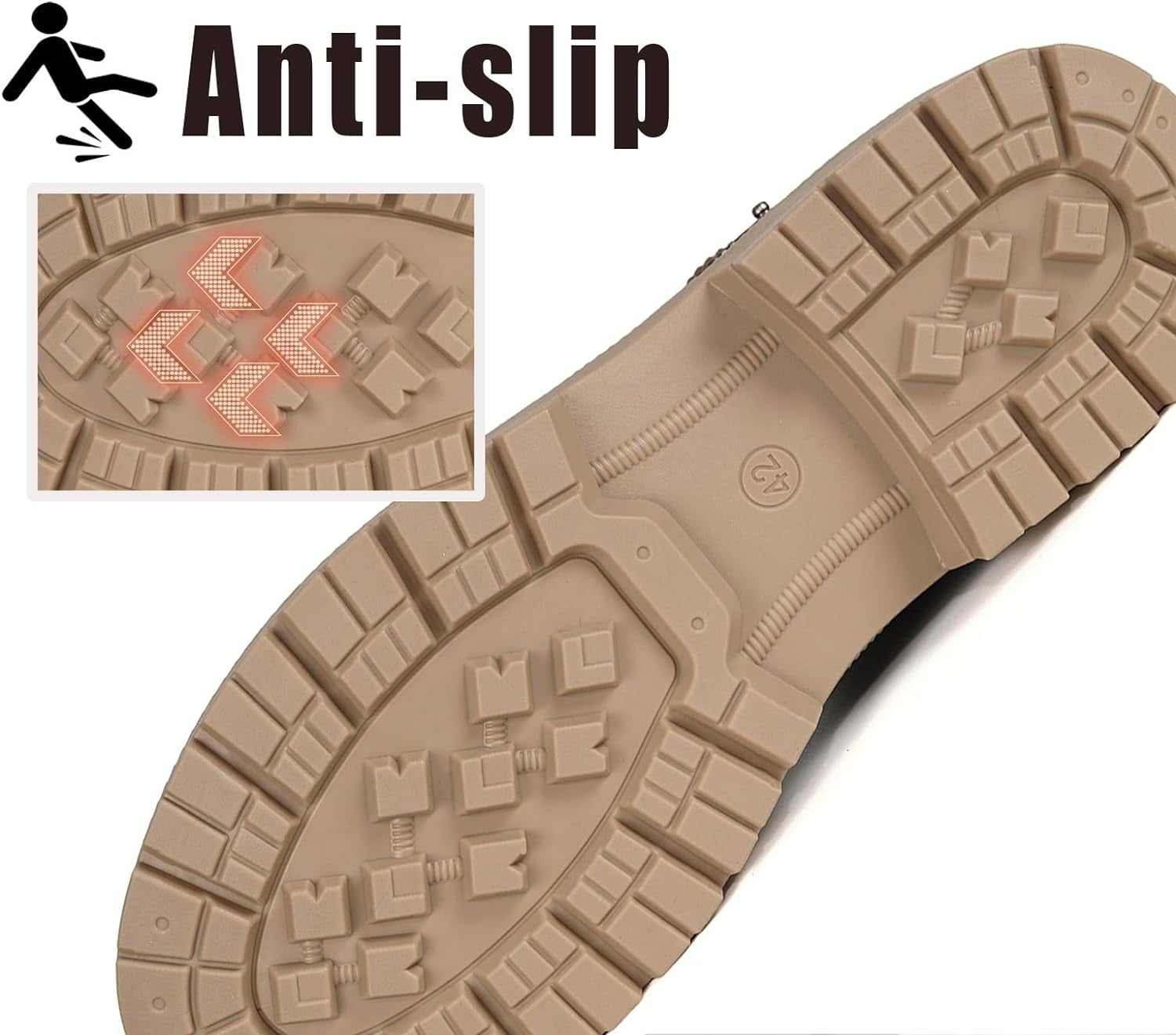 Eagsouni Winterschuhe Herren Damen Gefütterte Stiefel Warm Schneestiefel Wasserdicht Winterstiefel Winter Boots Outdoor