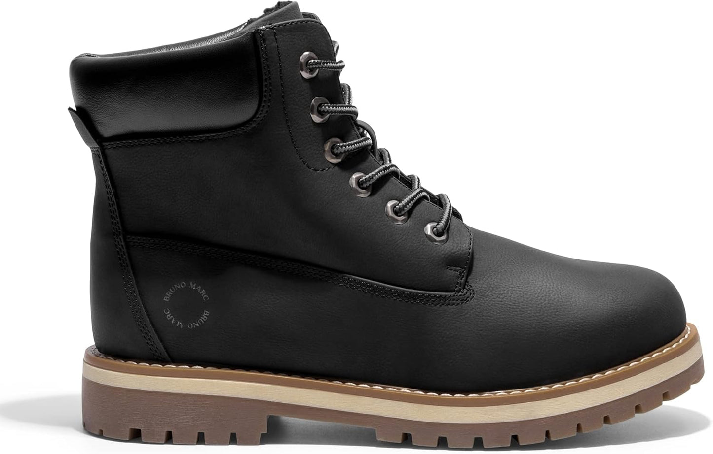 Bruno Marc Winterschuhe Herren Winterstiefel Jungs Warm Gefüttert Schneestiefel Kurzschaft Stiefeletten Arbeit Stiefel Winter Outdoor Trekking Wander Schuhe