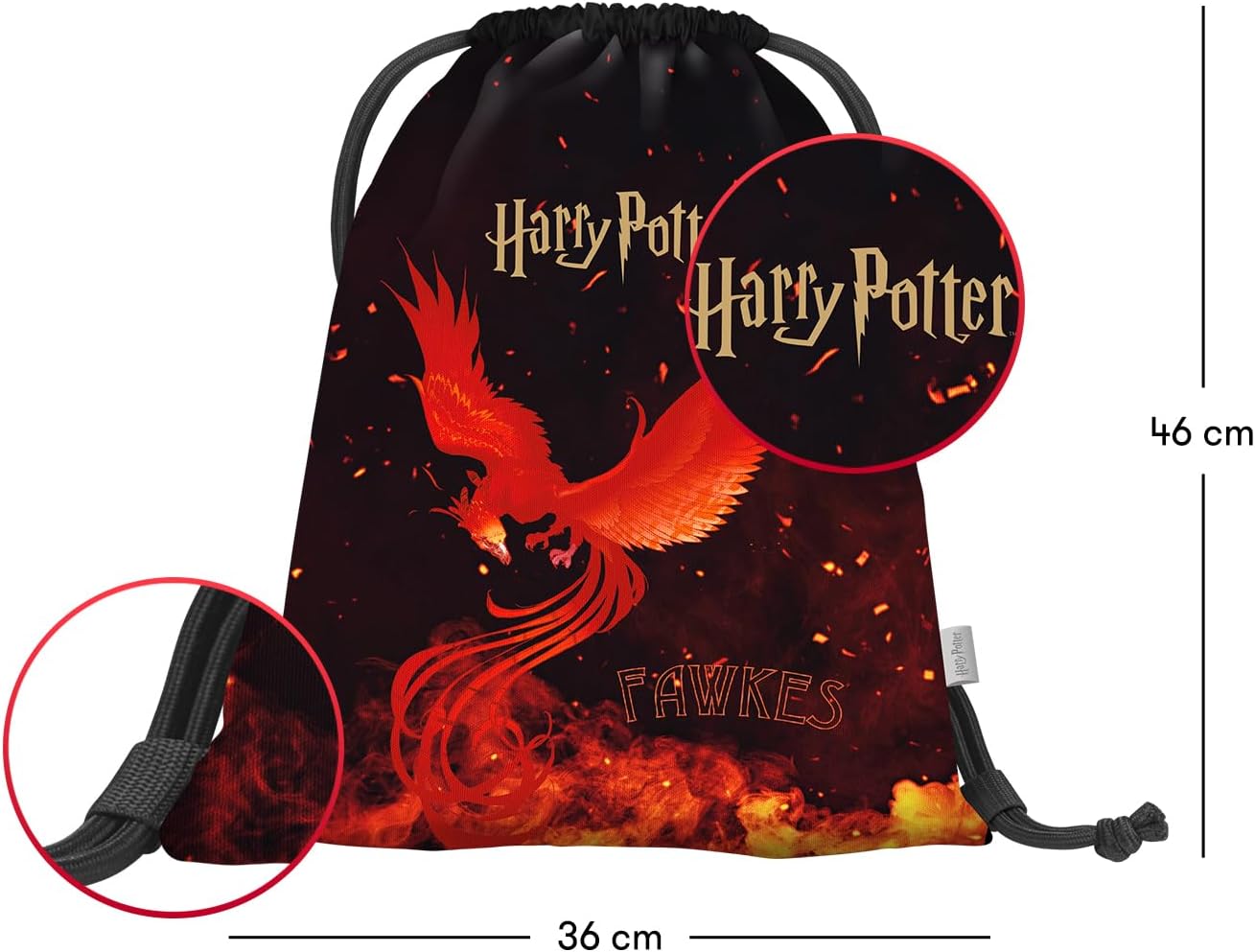 Baagl Turnbeutel Für Junge, Wasserdichte Schuhbeutel Für Kinder, Schule Und Kindergarten Sportbeutel, Sportrucksack, Gymsack