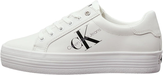 Calvin Klein Damen Vulcanized Sneaker Flatform Laceup Plateau