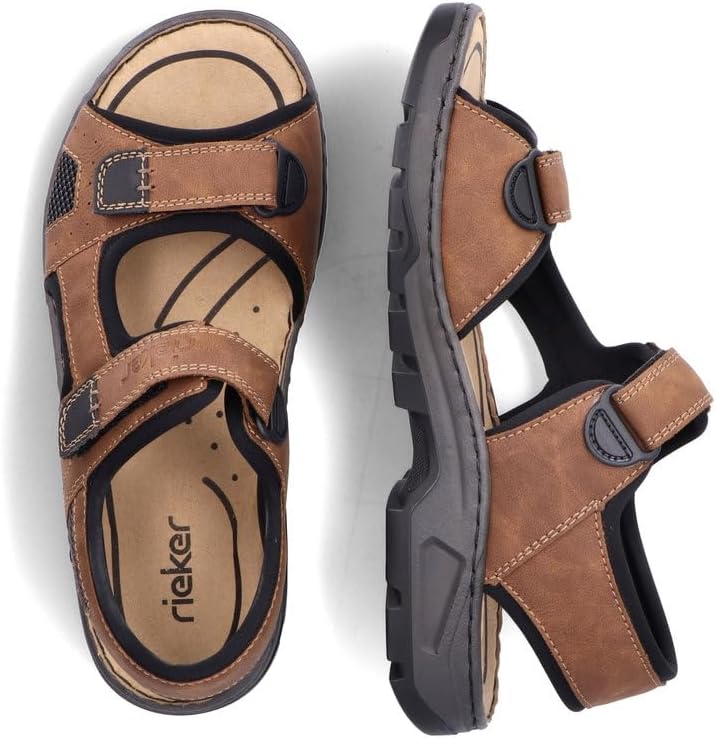 Rieker Herren Geschlossene Sandalen 26156, Männer Sandalen