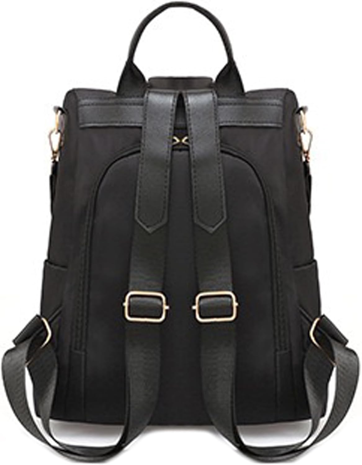 Little Angel Damen Rucksack Mit Stickerei – 2-In-1 Rucksack & Handtasche Mit Blumenmotiv – Umhängetasche Multifunktional Für Alltag, Reisen, Uni, Schule – Wasserabweisend, Leicht, Modisch