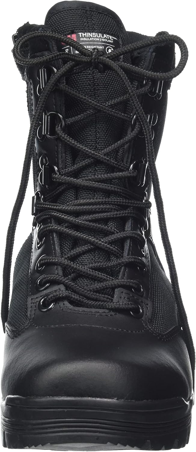 Mil-Tec Tactical Boot Mit YKK® Zipper • Militärstiefel Herren • Als Outdoor Boot, Arbeitsstiefel, Wanderstiefel, Einsatzstiefel • Atmungsaktiv & Angenehmer