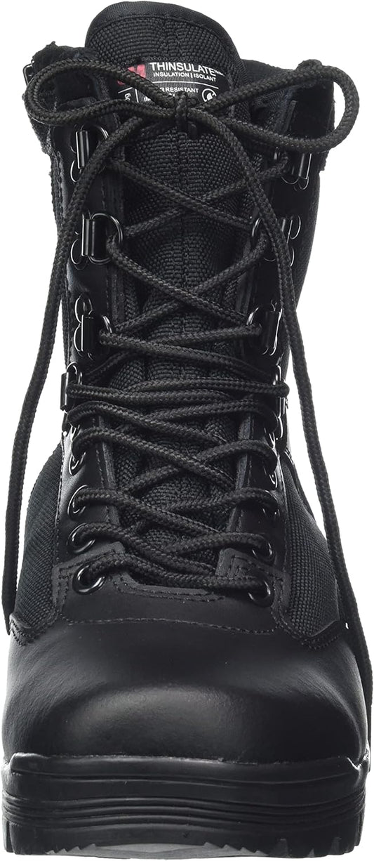 Mil-Tec Tactical Boot Mit YKK® Zipper • Militärstiefel Herren • Als Outdoor Boot, Arbeitsstiefel, Wanderstiefel, Einsatzstiefel • Atmungsaktiv & Angenehmer