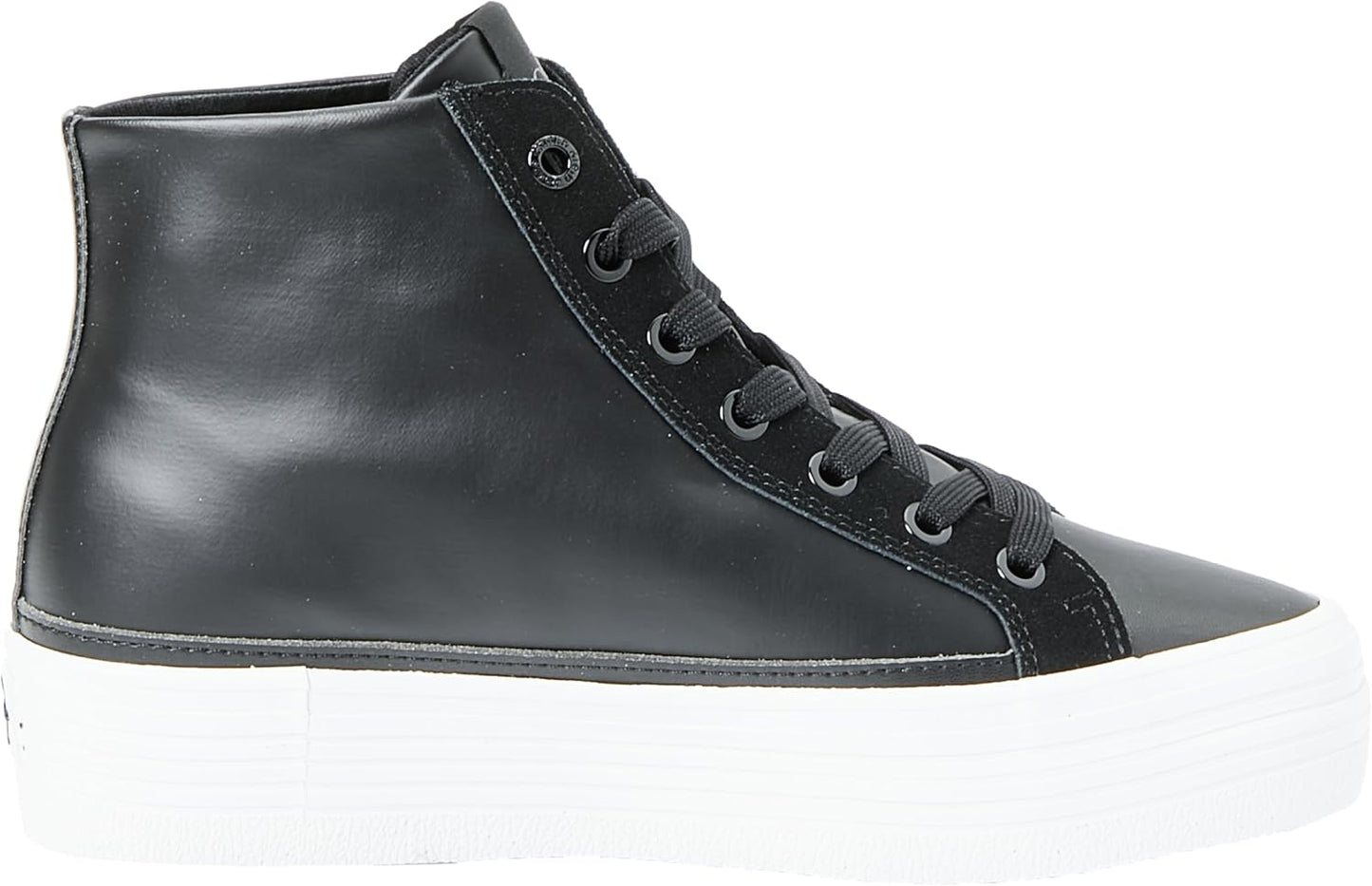 Calvin Klein Damen Bold Vulc Flatf Mid Mix Ml Mtr Yw0Yw01491 Turnschuhe