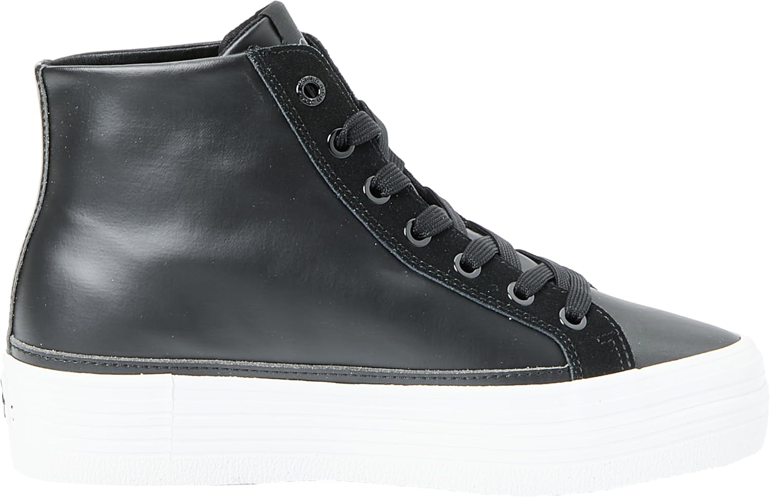 Calvin Klein Damen Bold Vulc Flatf Mid Mix Ml Mtr Yw0Yw01491 Turnschuhe