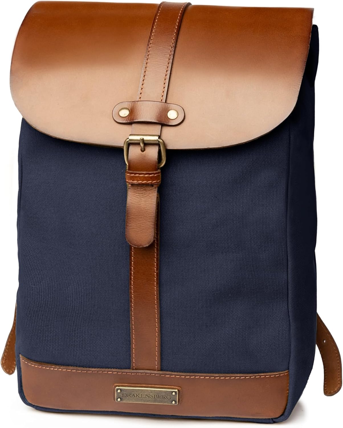 DRAKENSBERG Canvas Rucksack 'Charly' Für Damen Und Herren - Im Puristischen Vintage-Design, Nachhaltig Handgemacht Für Jeden Tag