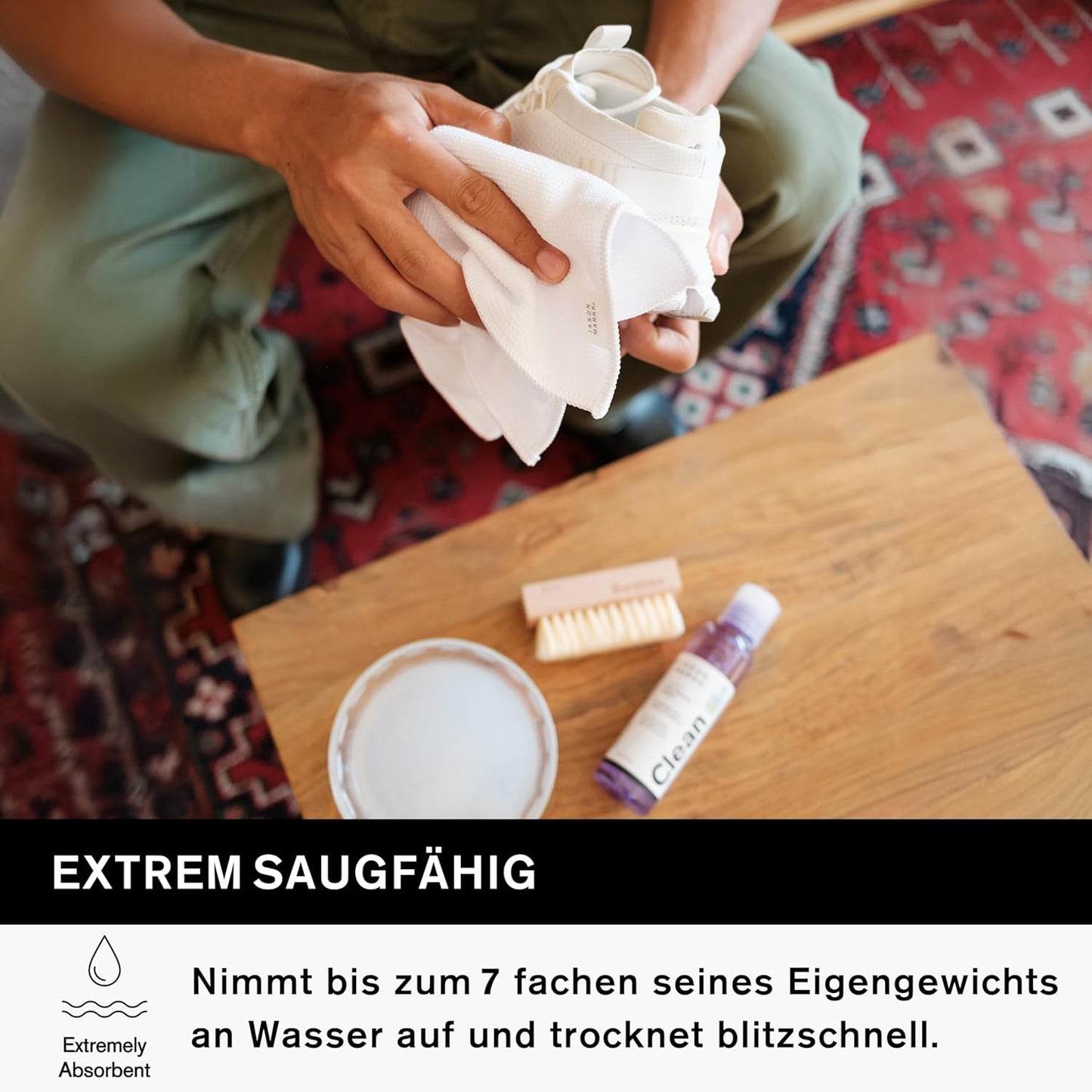 Jason Markk Tiefenreiniger Für Die Reinigung Von Schuhen Und Entfernt Schmutz Und Flecken