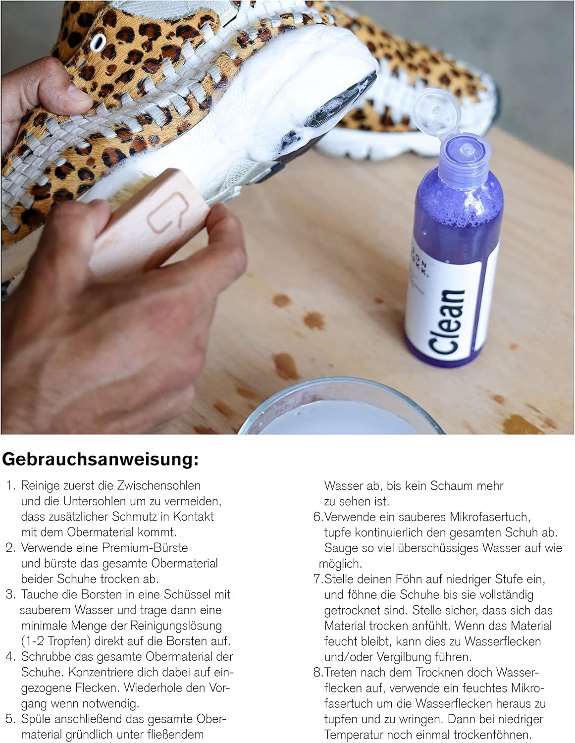 Jason Markk Tiefenreiniger Für Die Reinigung Von Schuhen Und Entfernt Schmutz Und Flecken