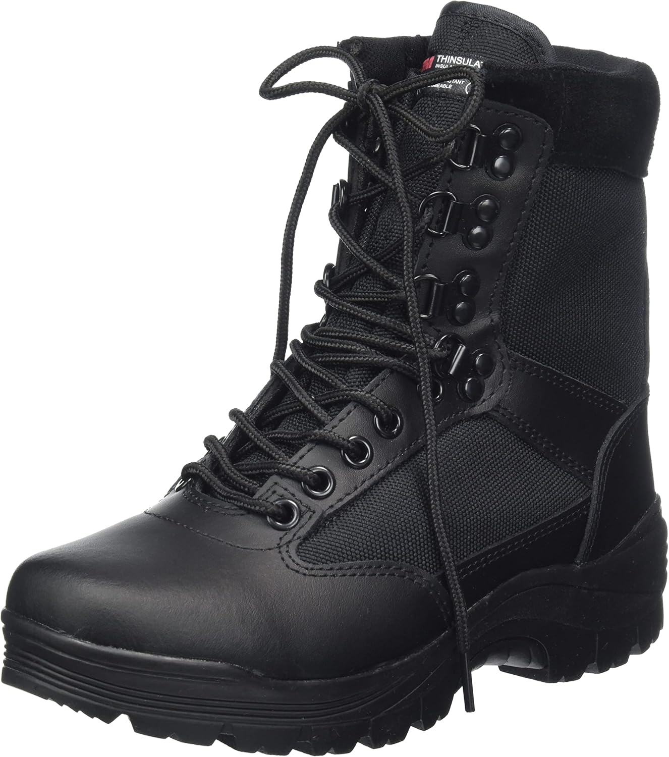 Mil-Tec Tactical Boot Mit YKK® Zipper • Militärstiefel Herren • Als Outdoor Boot, Arbeitsstiefel, Wanderstiefel, Einsatzstiefel • Atmungsaktiv & Angenehmer