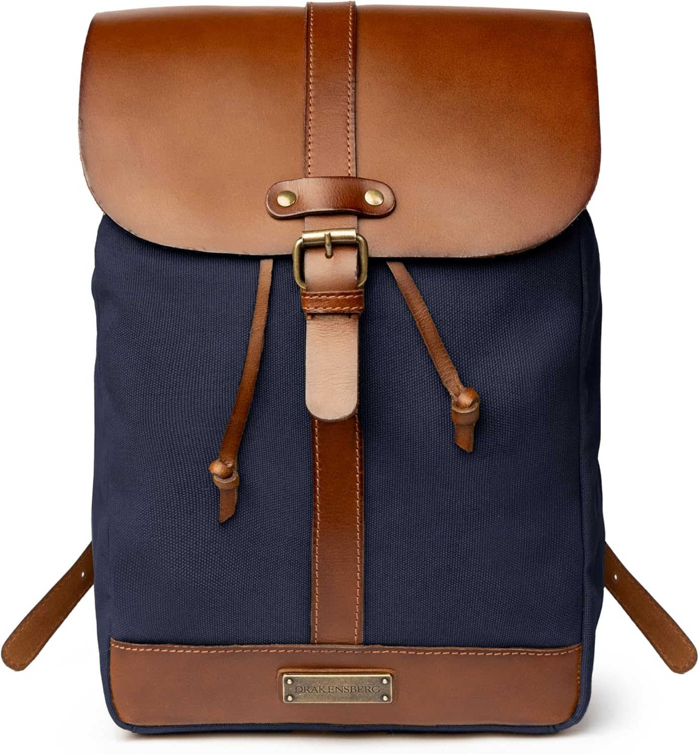 DRAKENSBERG Canvas Rucksack 'Charly' Für Damen Und Herren - Im Puristischen Vintage-Design, Nachhaltig Handgemacht Für Jeden Tag