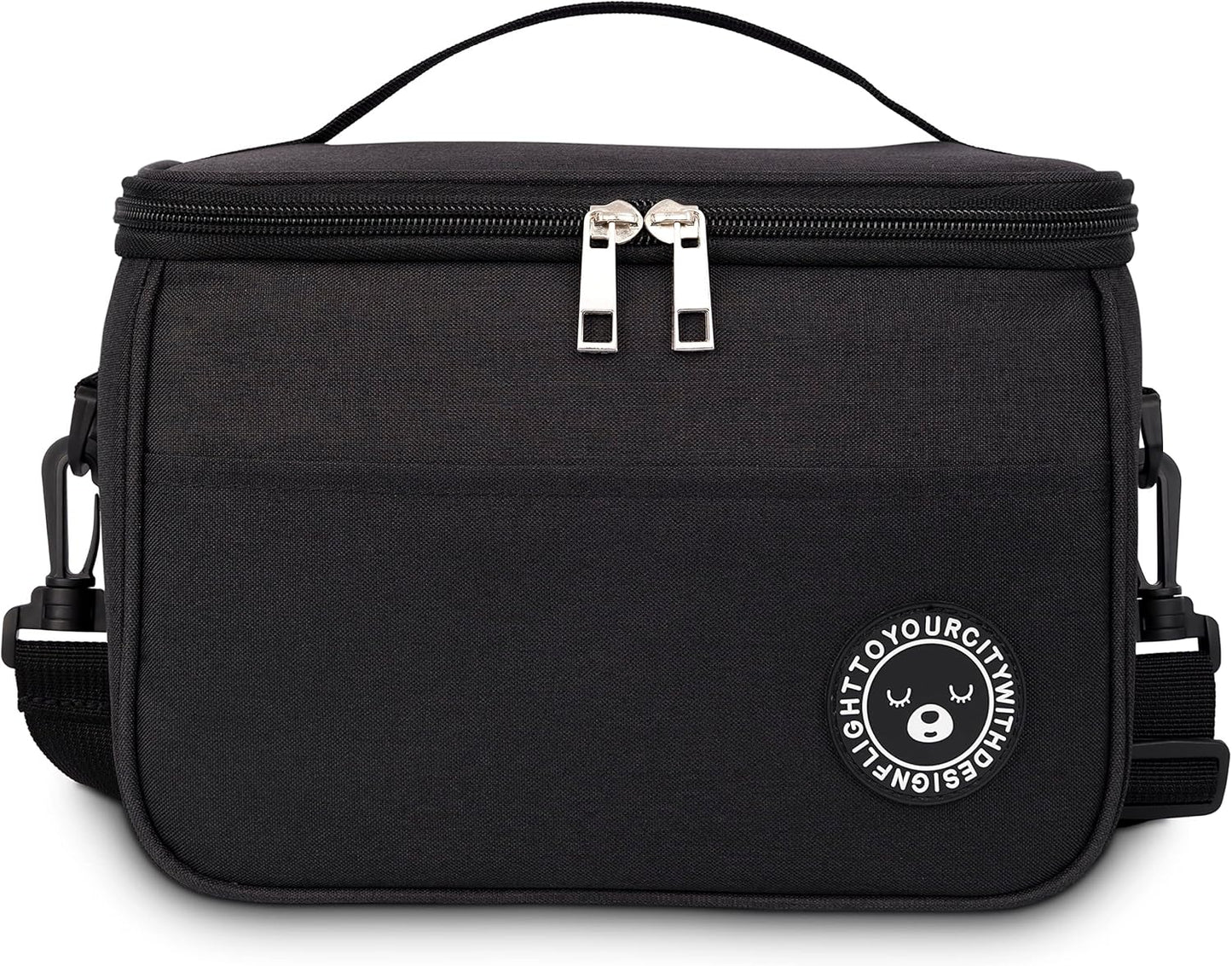 BALIGO Kühltasche 9L, Lunchbox Tasche, Lunchtasche Isoliert, Faltbar Kleine Kühltasche, Lunchbag, Lunch Tasche, Tragbar Lunchbox Tasche Arbeit Reisen Büro Picknick