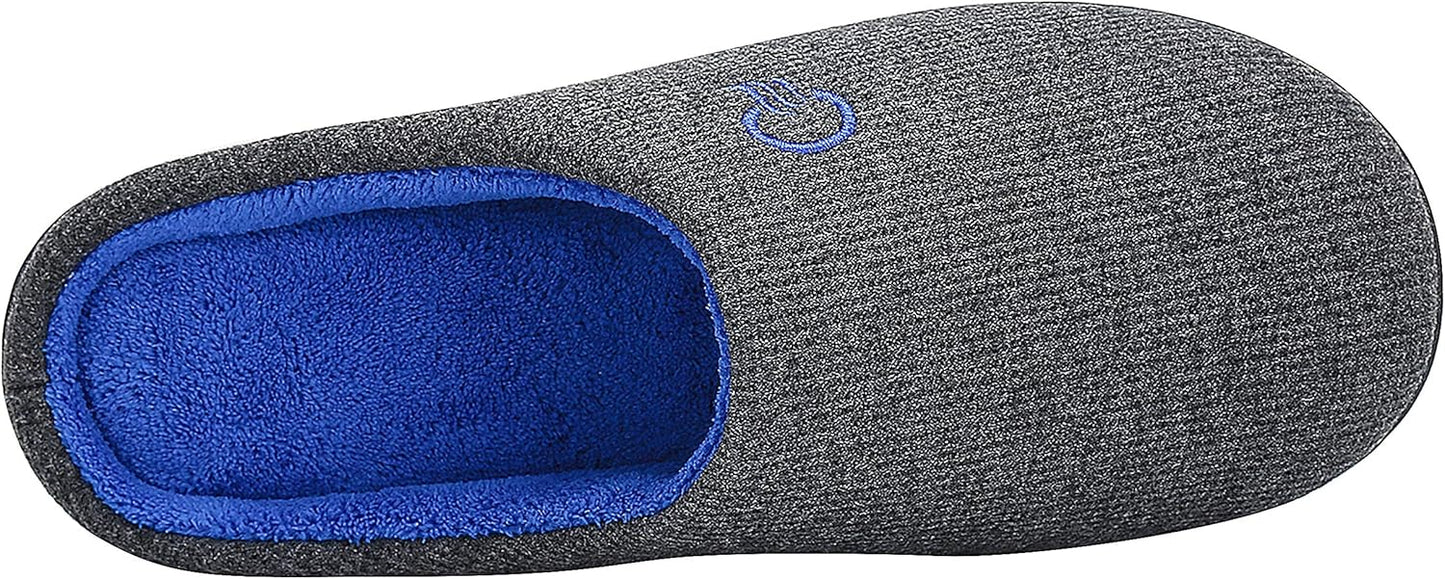 Mishansha Unisex Winter Warm Memory Foam Hausschuhe Für Indoor & Outdoor,Gr.36-47