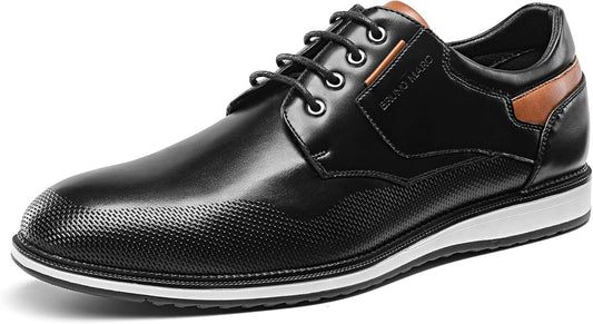 Bruno Marc Herren Anzugschuhe Schnürhalbschuhe Klassischer Business Derby Oxford Hochzeit Schuhe Schnürschuh Lederschuhe