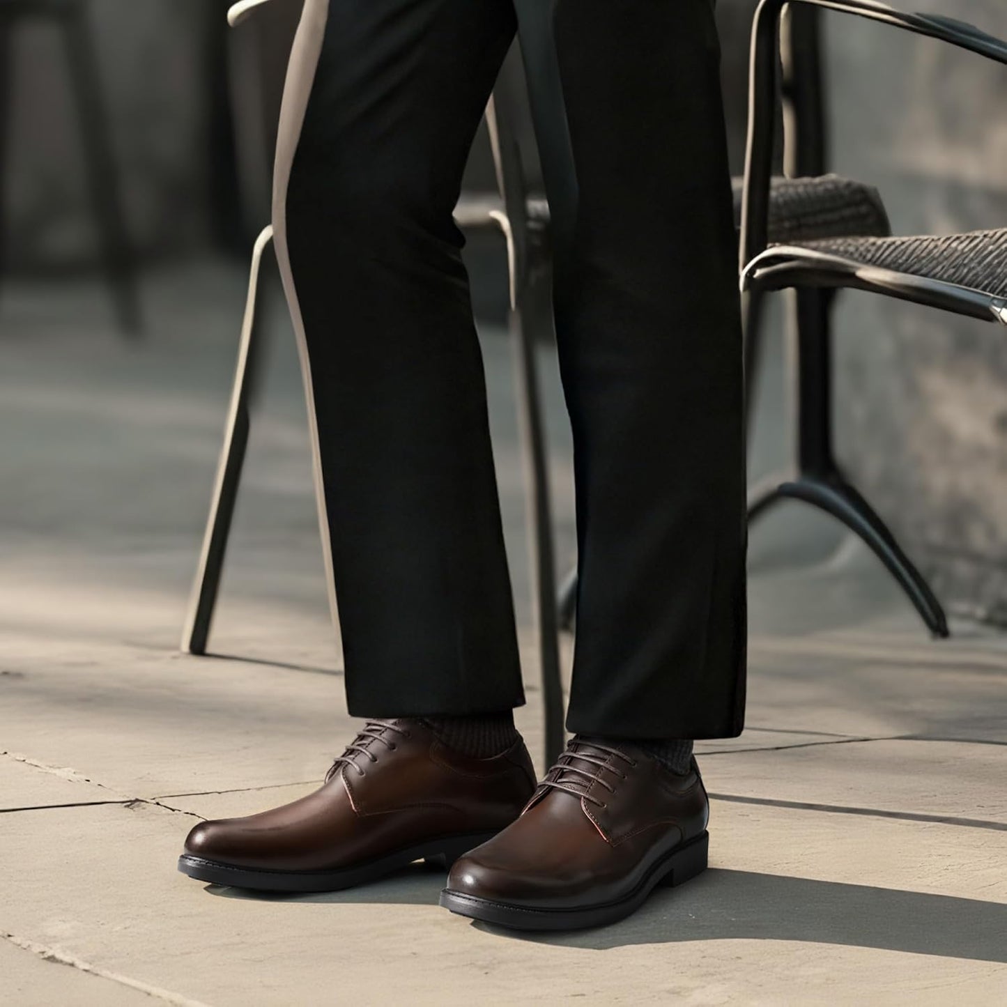 Bruno Marc Herren Business Schuhe Derby Schnürhalbschuhe Anzugschuhe