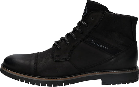 Bugatti Herren Schnürstiefel, Männer Stiefel Kaltfutter