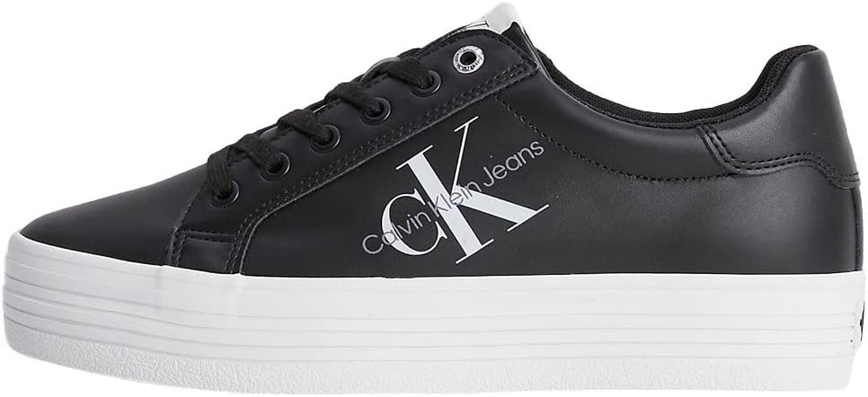Calvin Klein Damen Vulcanized Sneaker Flatform Laceup Plateau