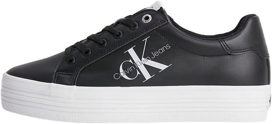Calvin Klein Damen Vulcanized Sneaker Flatform Laceup Plateau