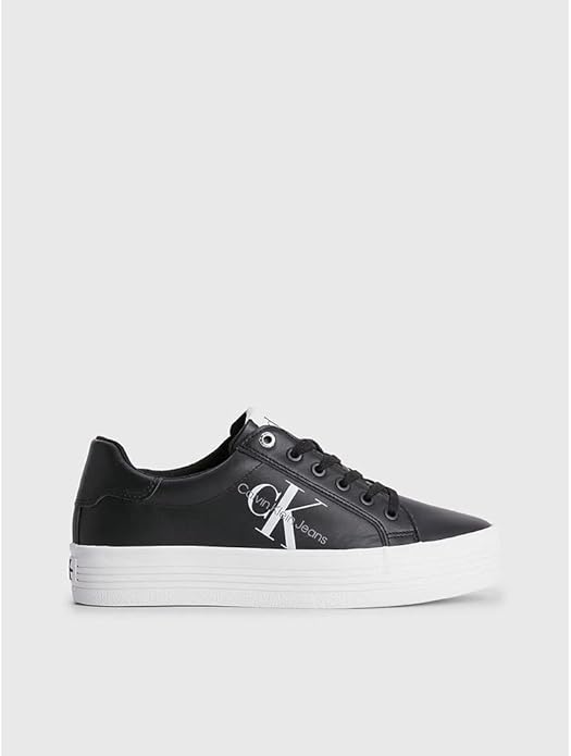 Calvin Klein Damen Vulcanized Sneaker Flatform Laceup Plateau