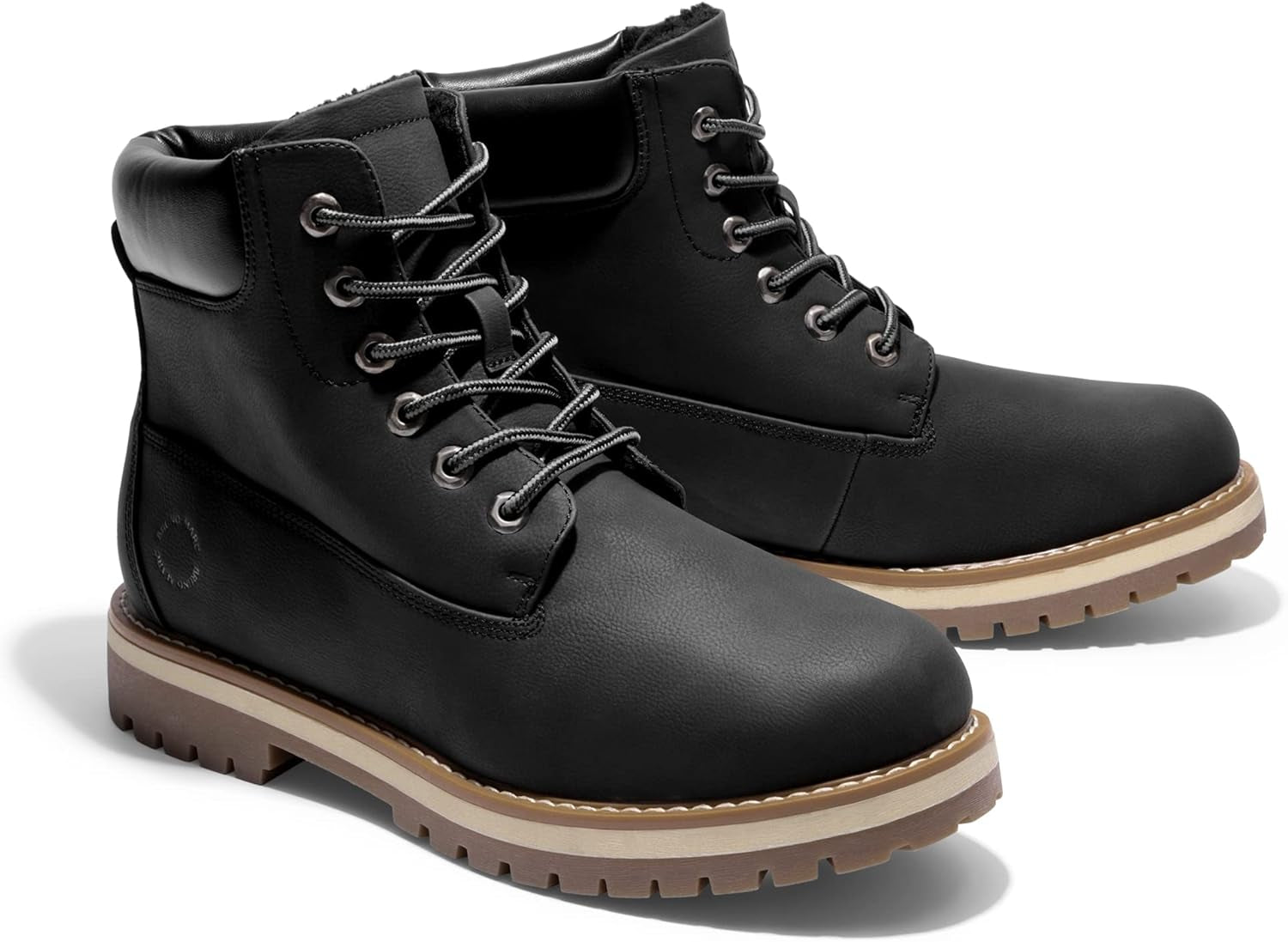 Bruno Marc Winterschuhe Herren Winterstiefel Jungs Warm Gefüttert Schneestiefel Kurzschaft Stiefeletten Arbeit Stiefel Winter Outdoor Trekking Wander Schuhe