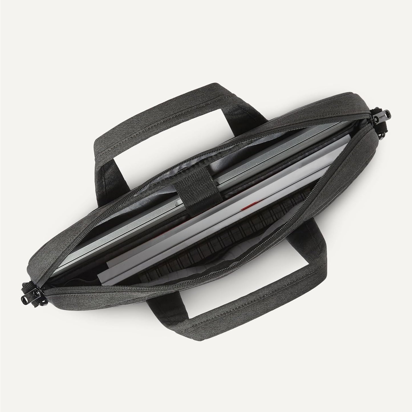 Amazon Basics 15.6-Zoll-Laptoptasche Für Damen Und Herren, Umhängetasche Für Computer Und Tablet, Schwarz