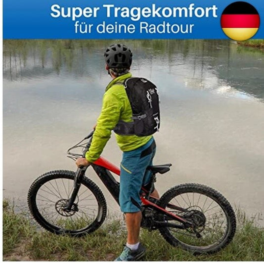 Hilo Sports Radrucksack Allrounder 14 Liter - Fahrradrucksac