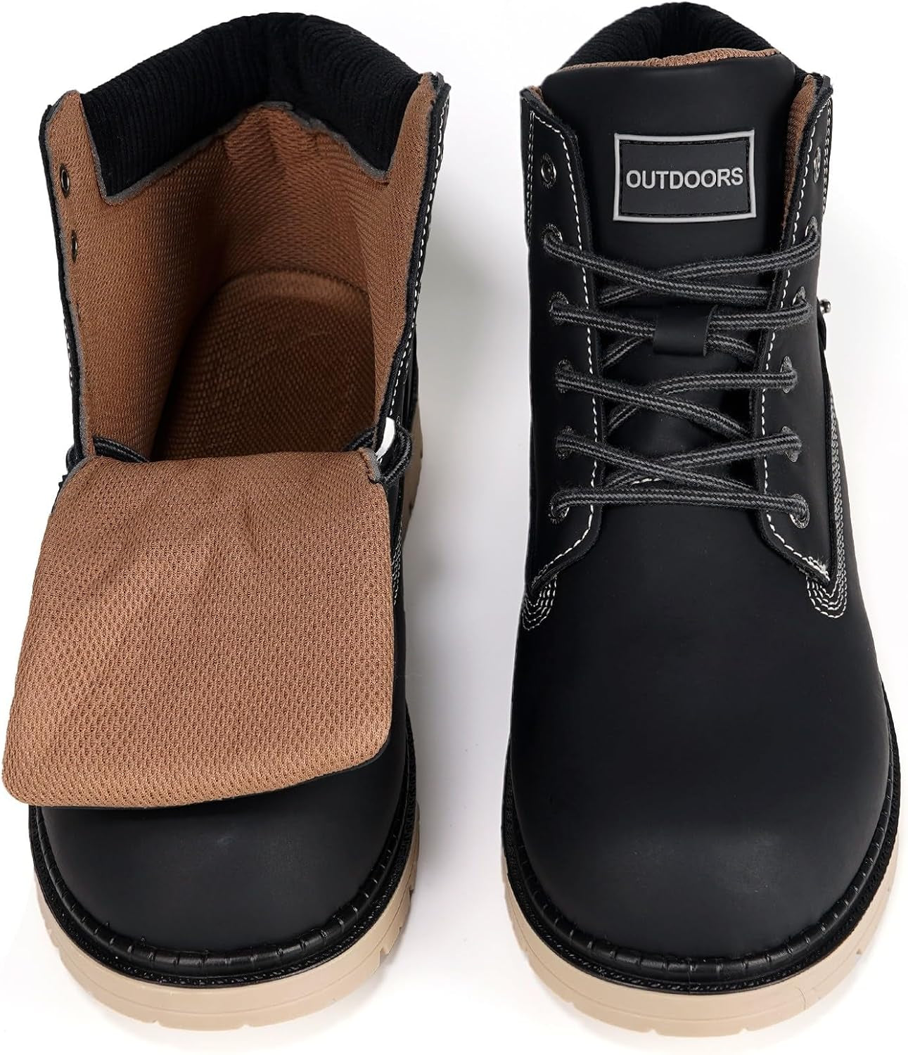 Eagsouni Winterschuhe Herren Damen Gefütterte Stiefel Warm Schneestiefel Wasserdicht Winterstiefel Winter Boots Outdoor